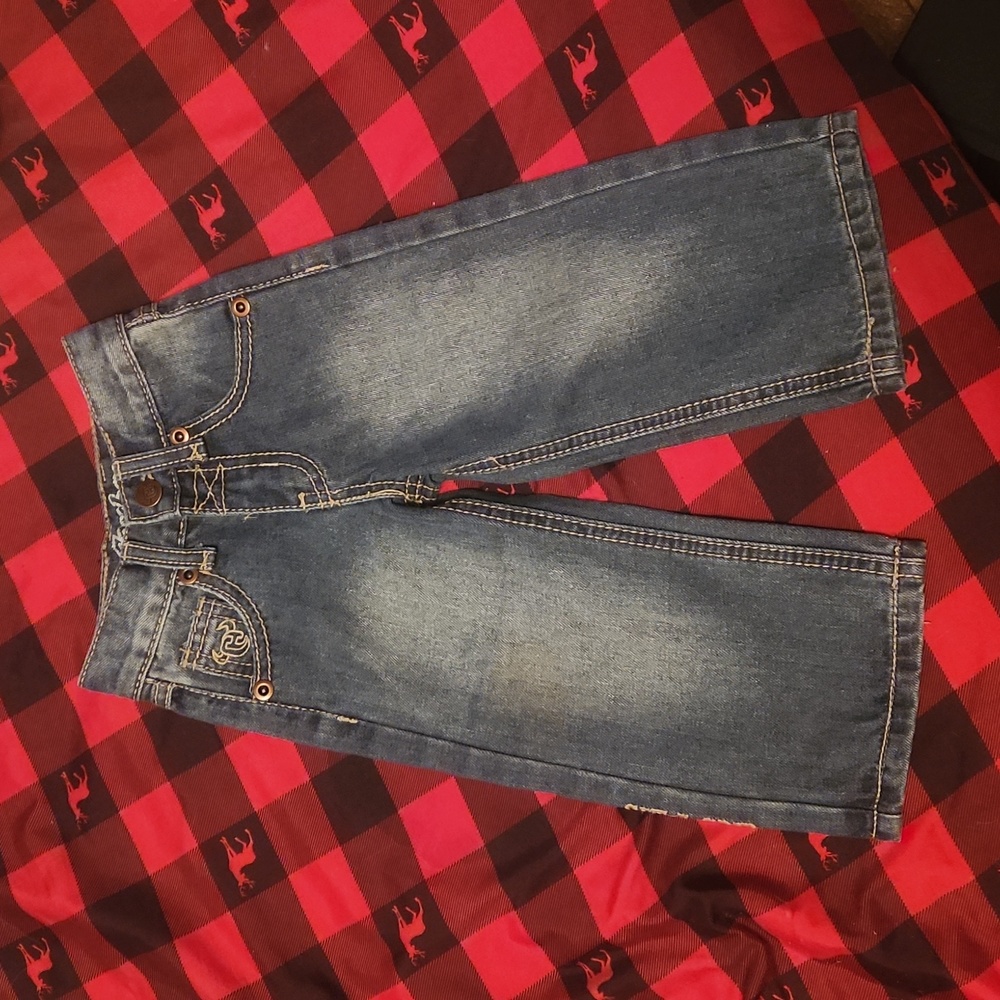 Cowboy hardware toddler jeans